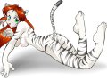 Furry Yiff Porn - White Tiger Posing Naked.jpg